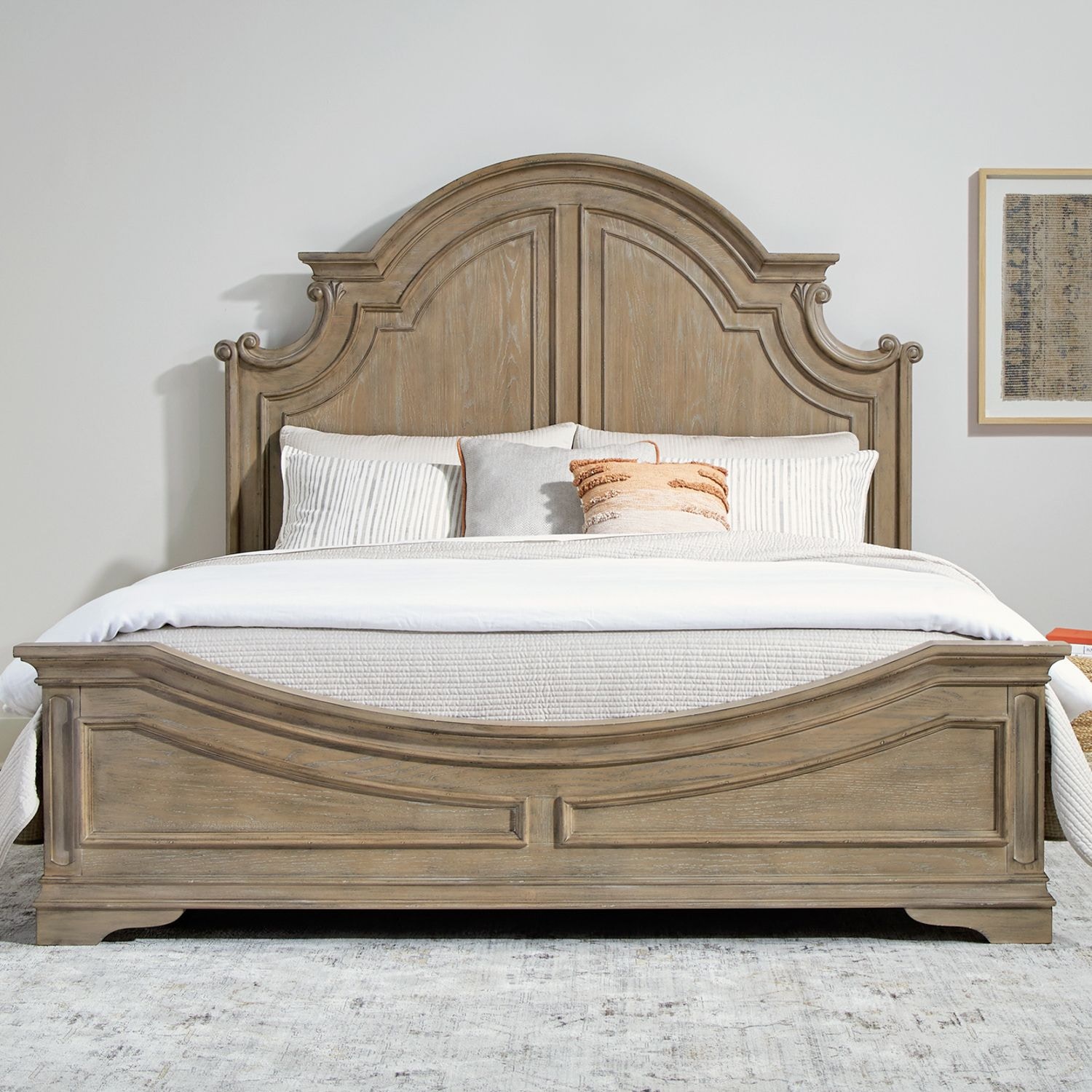 Liberty Furniture Magnolia Manor Queen Panel Bed is available in